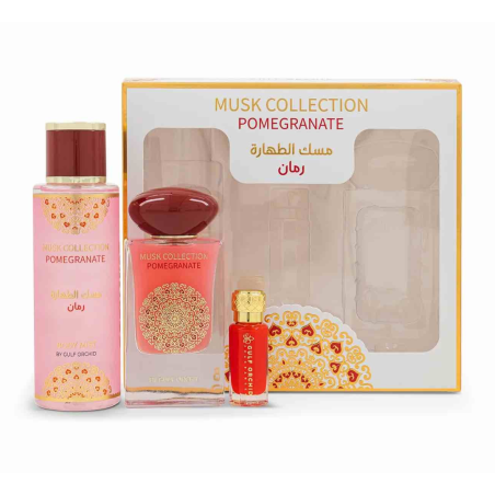 Coffret Eau de Parfum Gulf Orchid Pomegrante Musk Collection · Smarty Paris Beauté